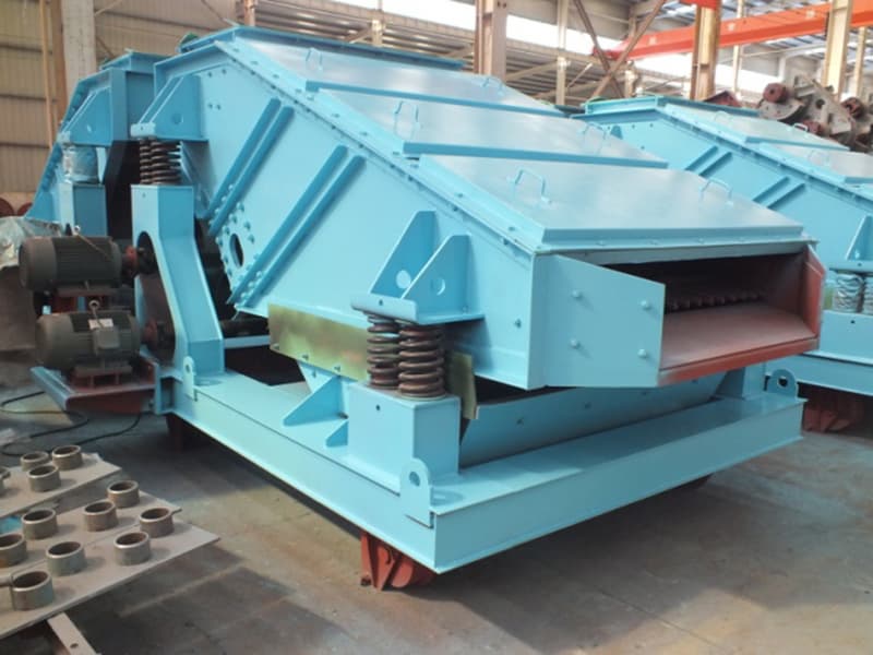 ZK linear vibrating screen for mining